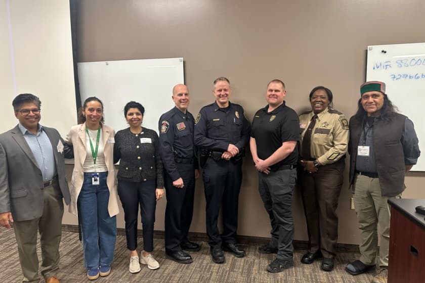 CoHNA and Edina Police organized town hall at the South Metro Public Safety Training Facility