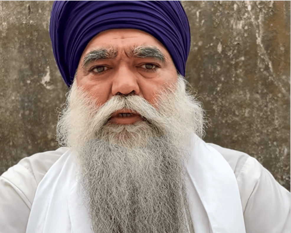 ਦਮਦਮੀ ਟਕਸਾਲ ਦੇ ਮੁਖੀ ਬਾਬਾ ਹਰਨਾਮ ਸਿੰਘ ਧੁੰਮਾ 