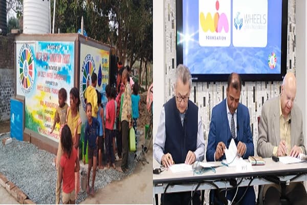 व्हील्स ग्लोबल फाउंडेशन और विन फाउंडेशन ने वाटरबैंक फाउंडेशन के साथ मिलकर भारत में बार्टरवाटर पहल शुरू की है। 