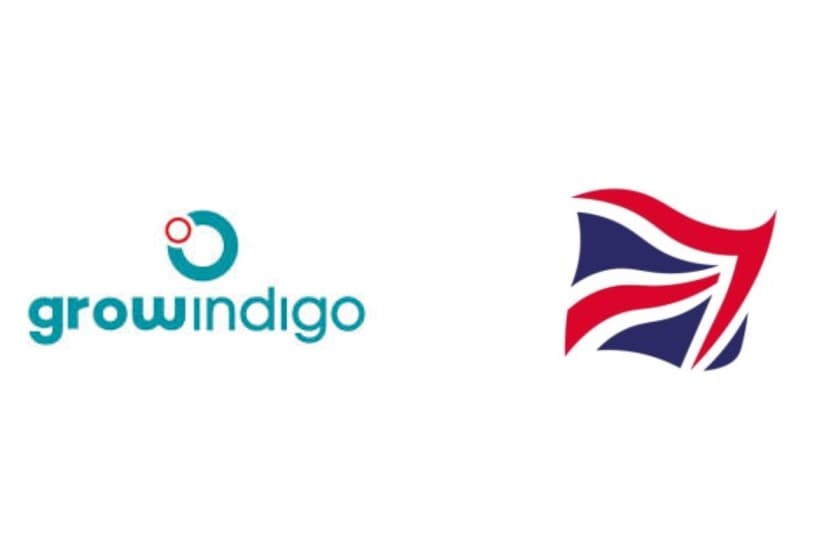 Grow Indigo and BII logo