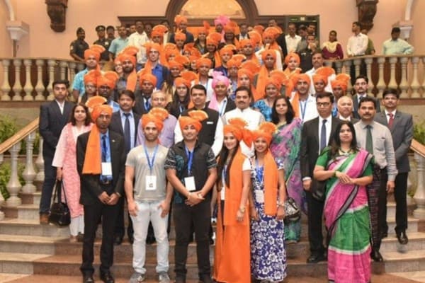 Participants of the 35th Know India Programme (KIP) in Mumbai, India.