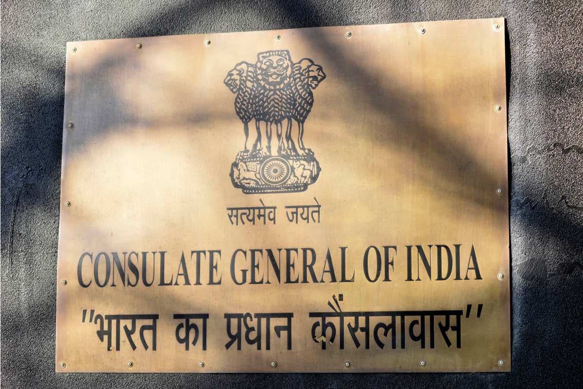 Indian Consulate in Melbourne.
