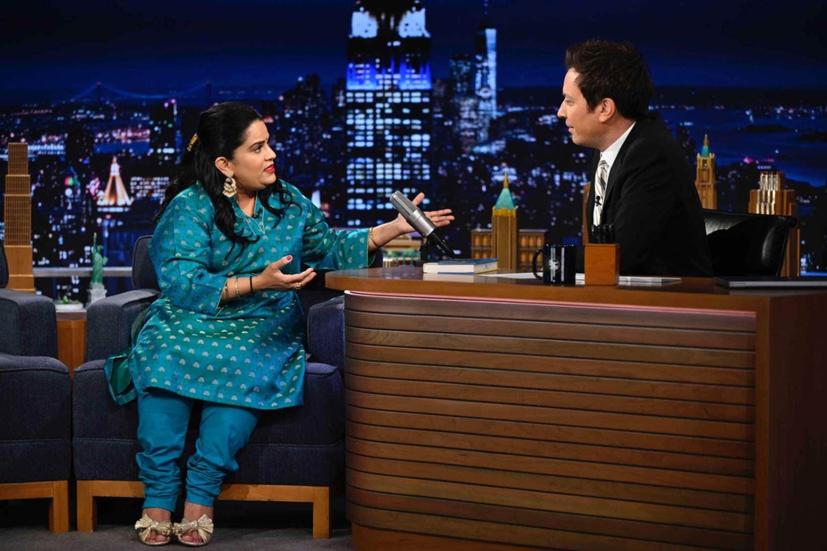 Zarna Garg appeared on The Tonight Show Starring Jimmy Fallon 