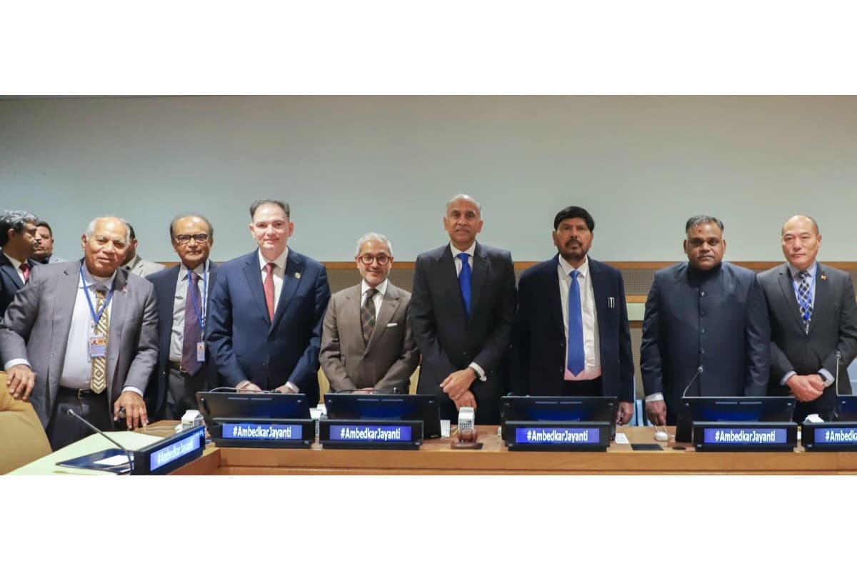 Permanent Representatives of various UN missions, members of the diplomatic corps, members of the Indian diaspora, and students also attended the gathering.