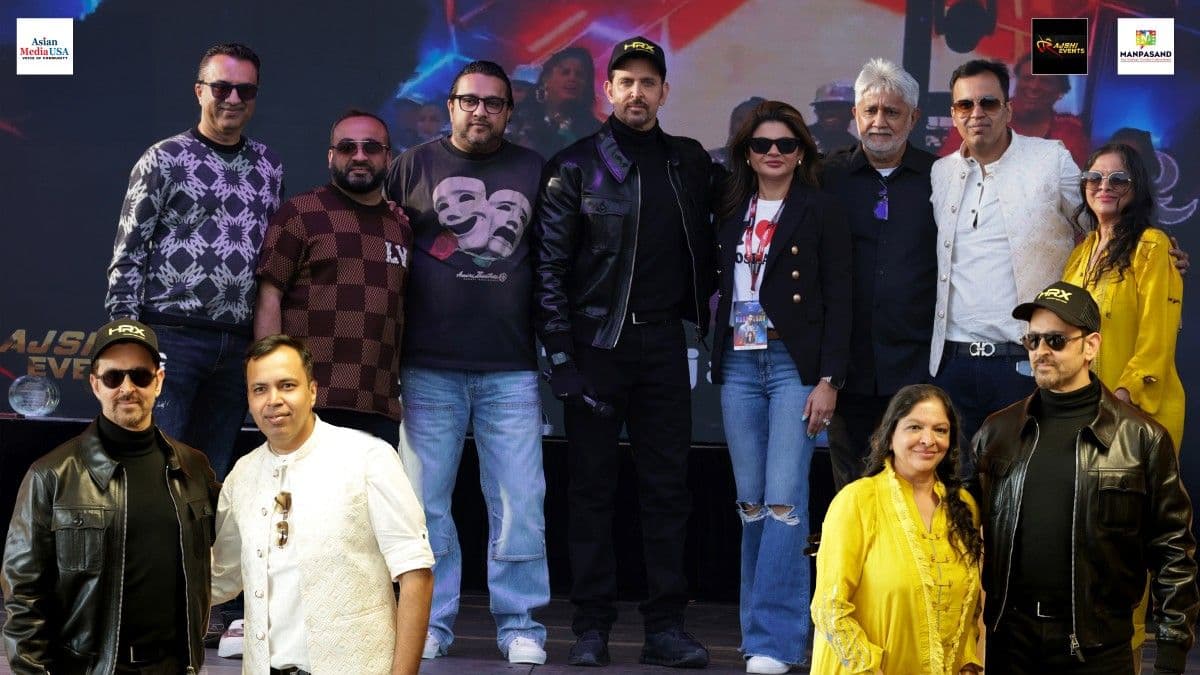 ऋतिक रोशन ने अमेरिका के सबसे बड़े होली फेस्टिवल में समां बांध दिया। 