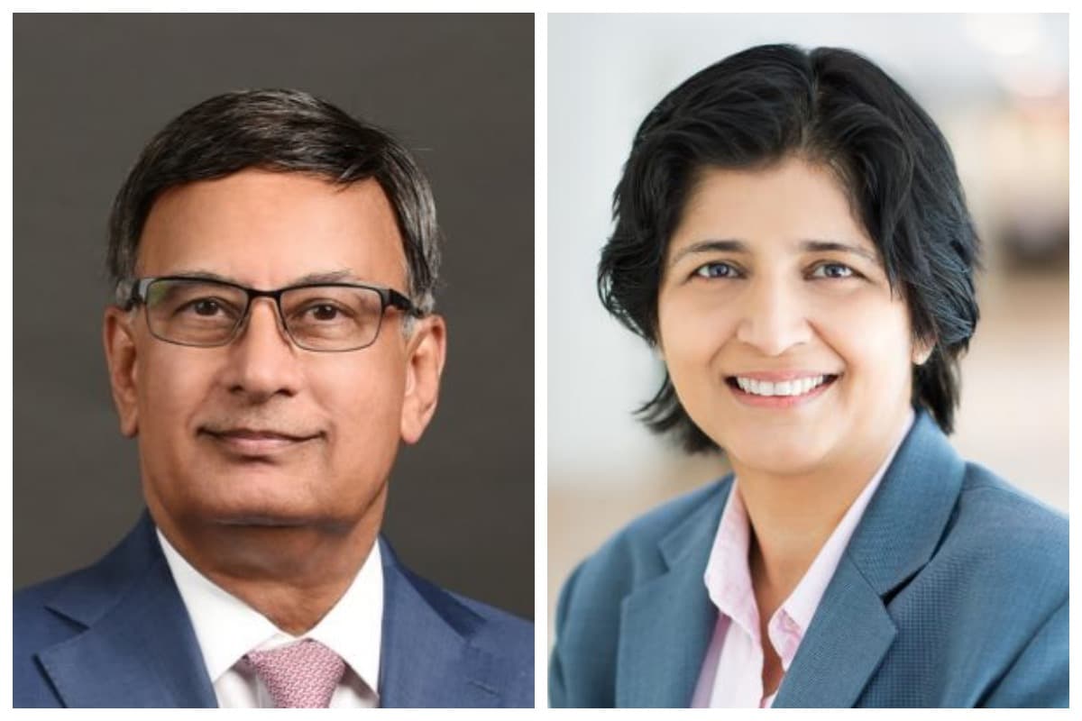 Husain Haqqani and Aparna Pande.