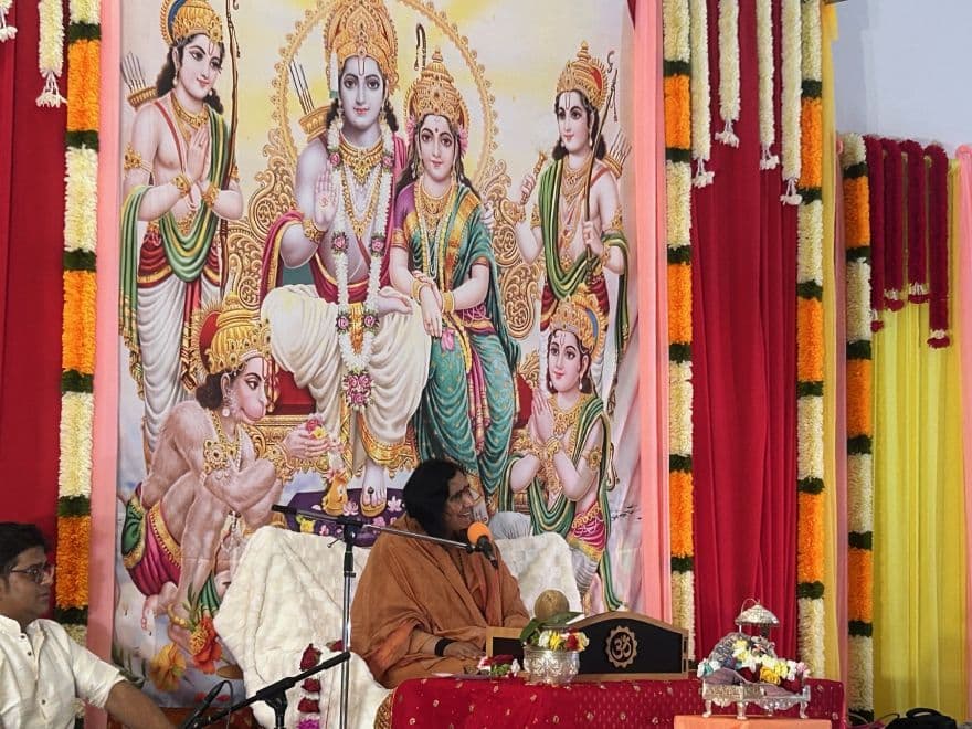 શિકાગો ખાતે સાધ્વી ઋતંભરાનો કાર્યક્રમ