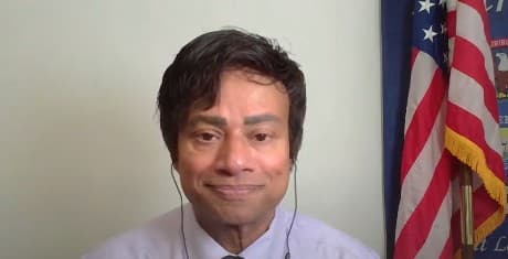 Indian American Congressman Shri Thanedar.