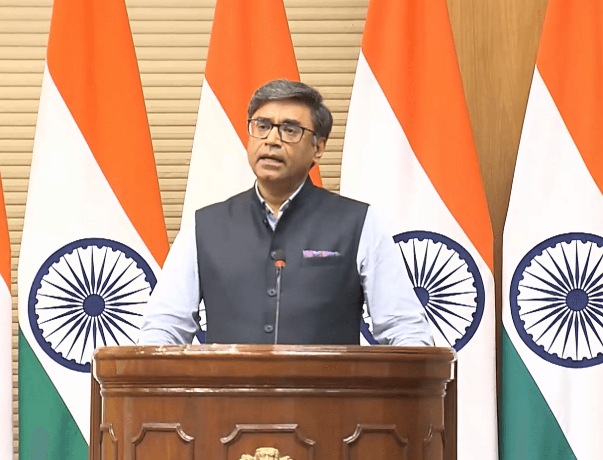 India's Foreign Secretary Vikram Misri press briefing