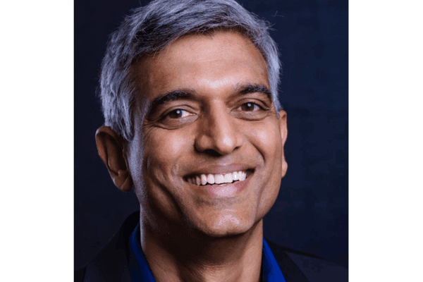 Sewa International's new President Srikanth Gundavarapu. 