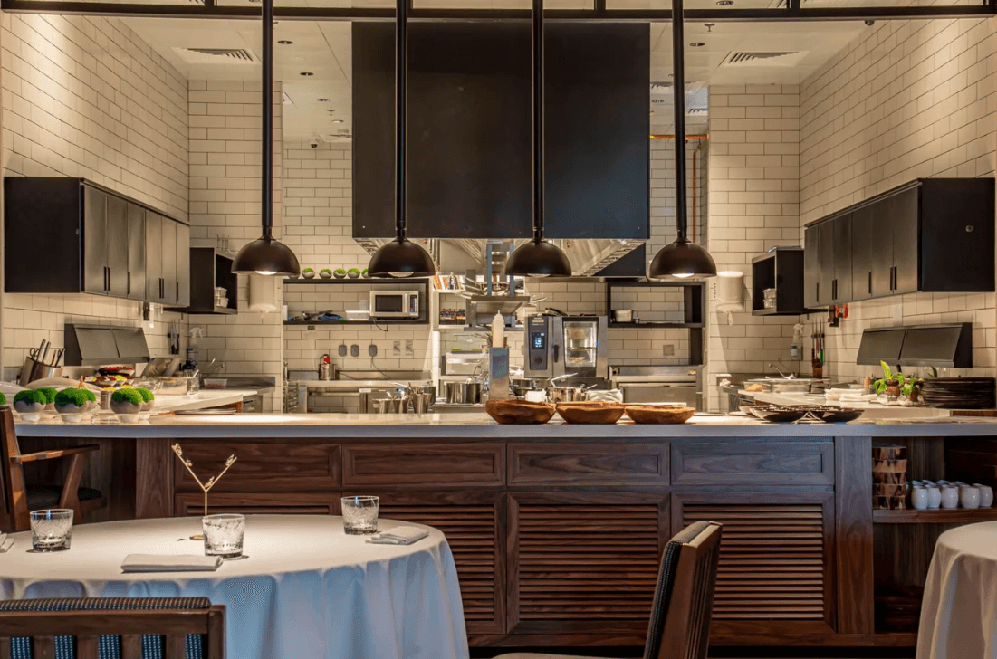 Indian dining, Tresind Studio's interior