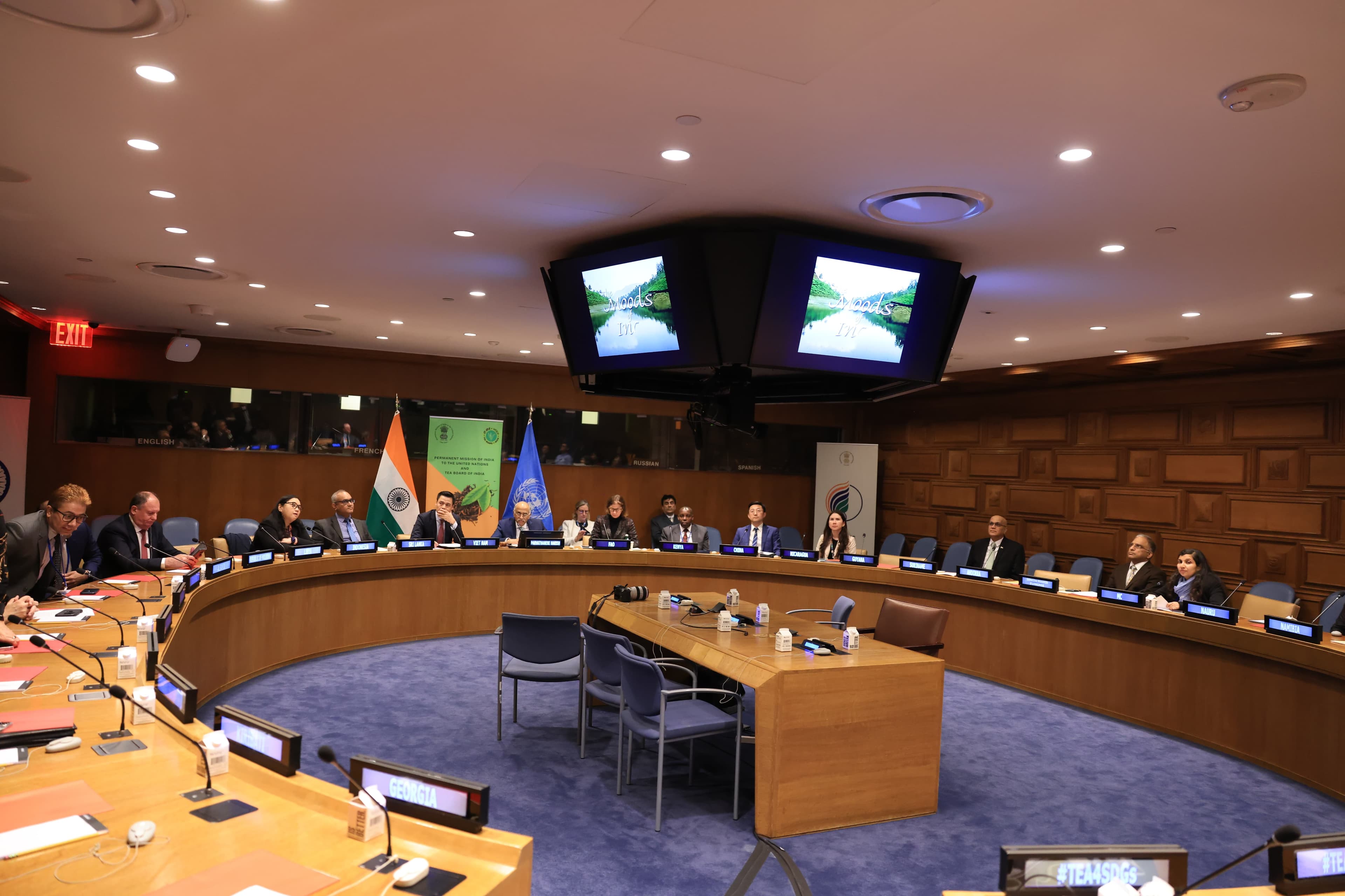 Tea for Livelihoods, Tea for SDGs event at United Nations.