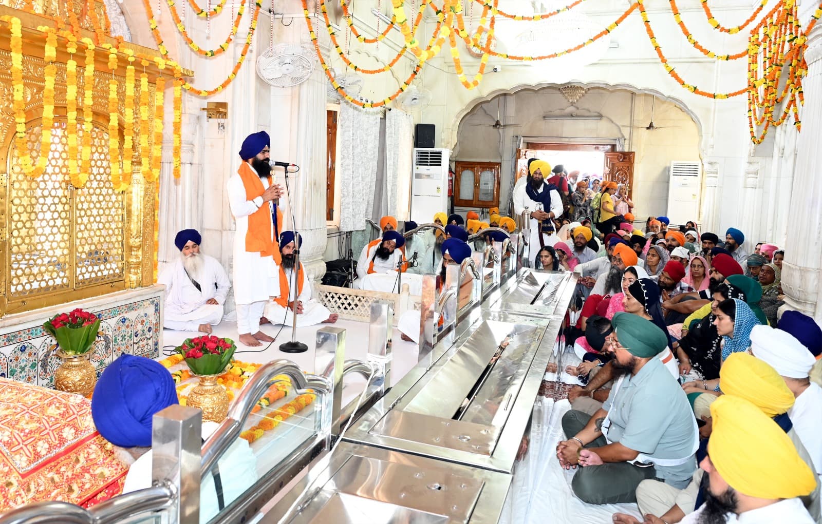 ਜਥੇਦਾਰ ਕੁਲਦੀਪ ਸਿੰਘ ਗੜਗੱਜ ਨੇ ਸੰਗਤ ਨੂੰ ਛੇਵੇਂ ਪਾਤਸ਼ਾਹ ਸ੍ਰੀ ਗੁਰੂ ਹਰਿਗੋਬਿੰਦ ਸਾਹਿਬ ਜੀ ਦੇ ਪ੍ਰਕਾਸ਼ ਪੁਰਬ ਦੀ ਵਧਾਈ ਦਿੱਤੀ 