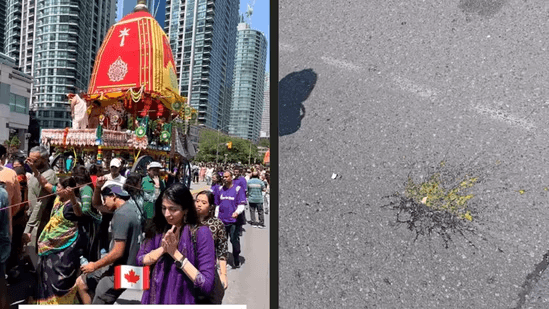 Attacks during the 53rd Rath Yatra, Canada