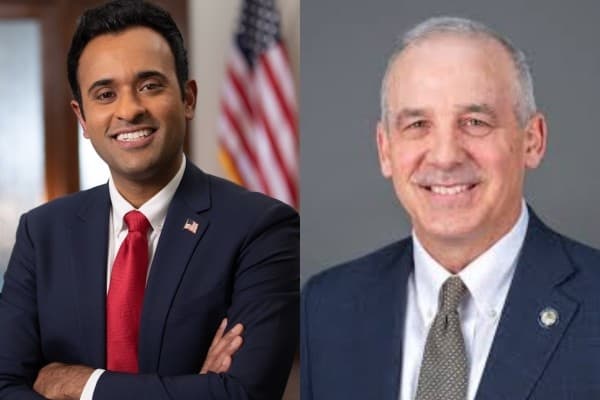 Vivek Ramaswamy and Matt Huffman