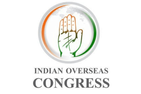 इंडियन ओवरसीज कांग्रेस (IOC) USA का लोगो।