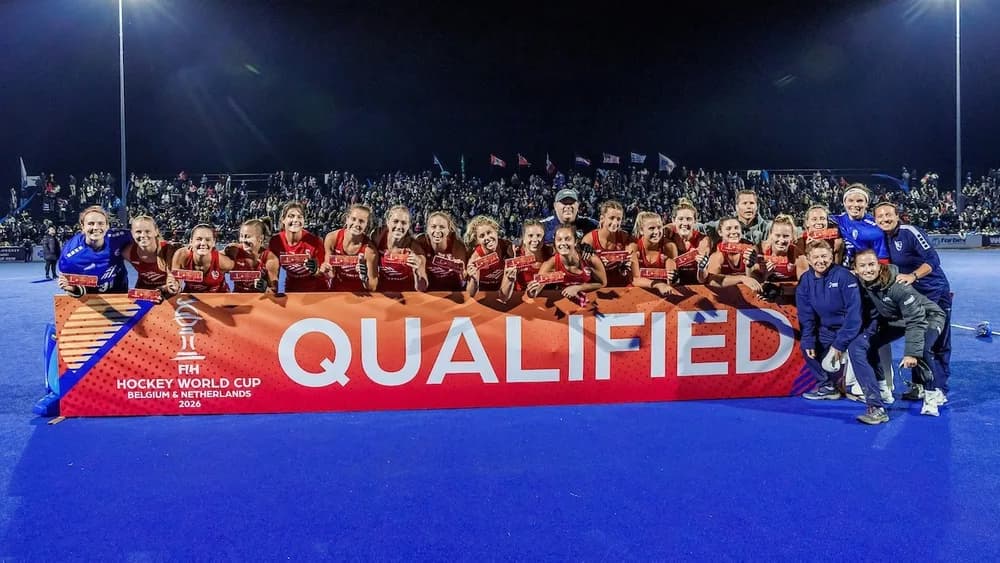 USA women secure FIH Hockey World Cup 2026 qualification.