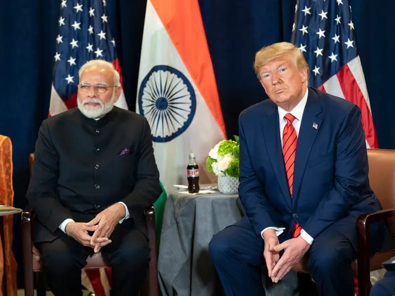 डोनाल्ड ट्रम्प और पीएम मोदी