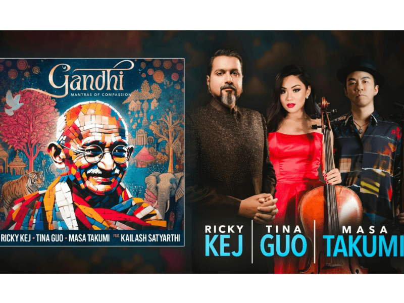 “GANDHI: Mantras of Compassion” features Ricky Kej, Tina Guo, Masa Takumi amongst others