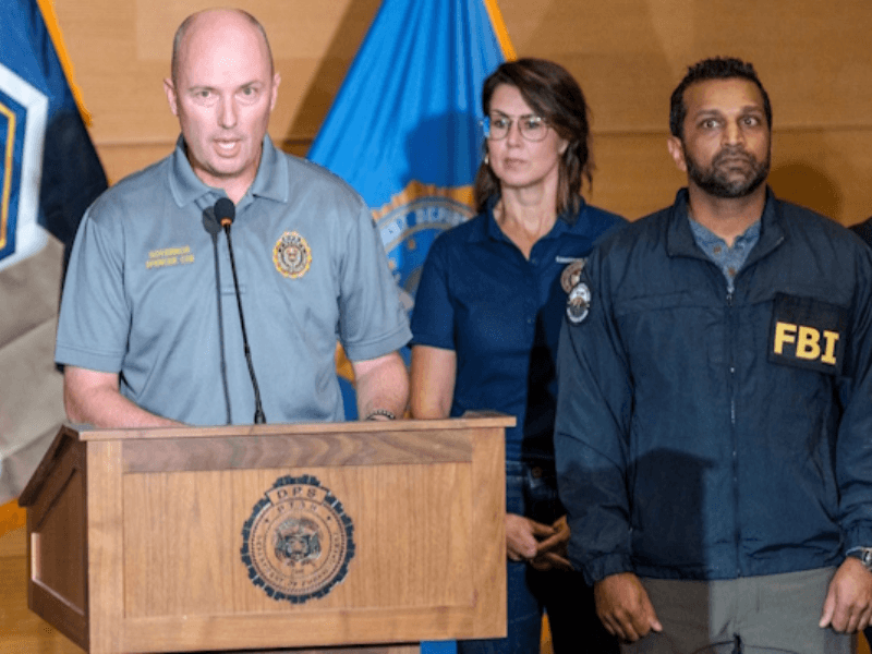 Kash Patel with FBI Officer