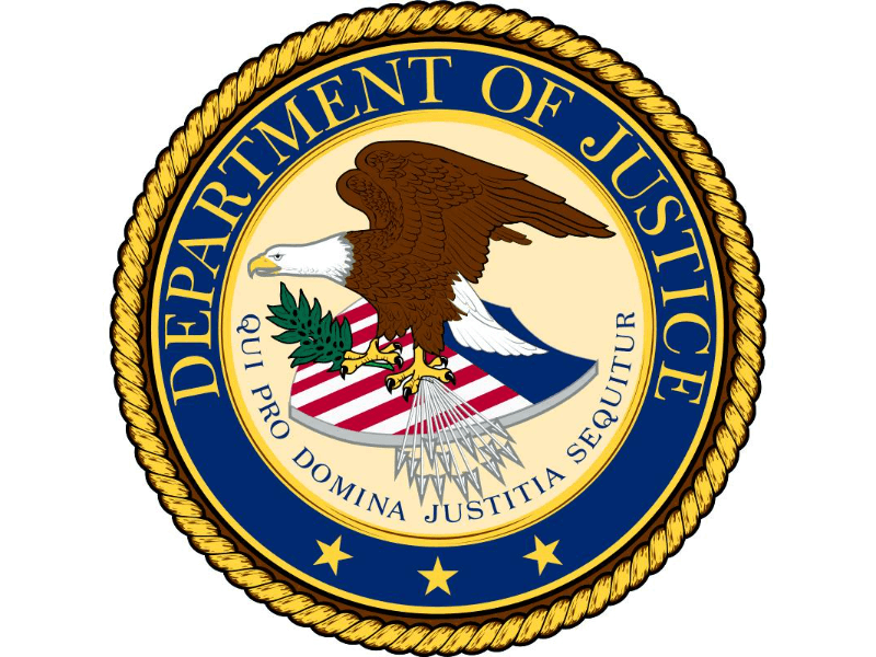 Seal of the the U.S. Department of Justice