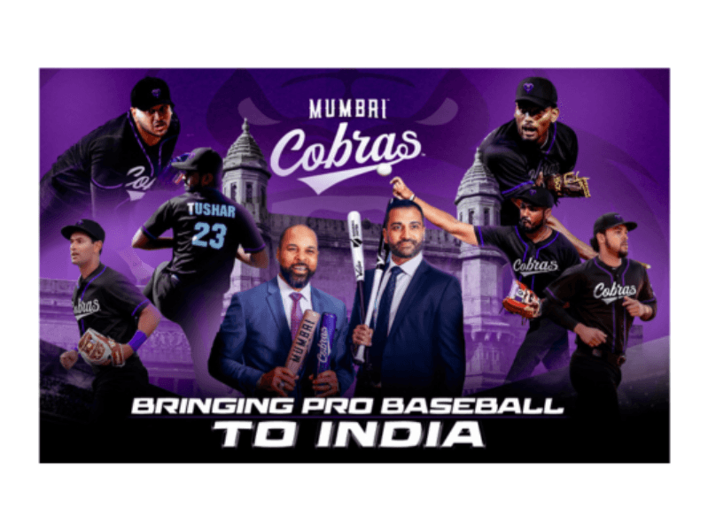 Mumbai Cobras team to feature best Indian baseball talent.