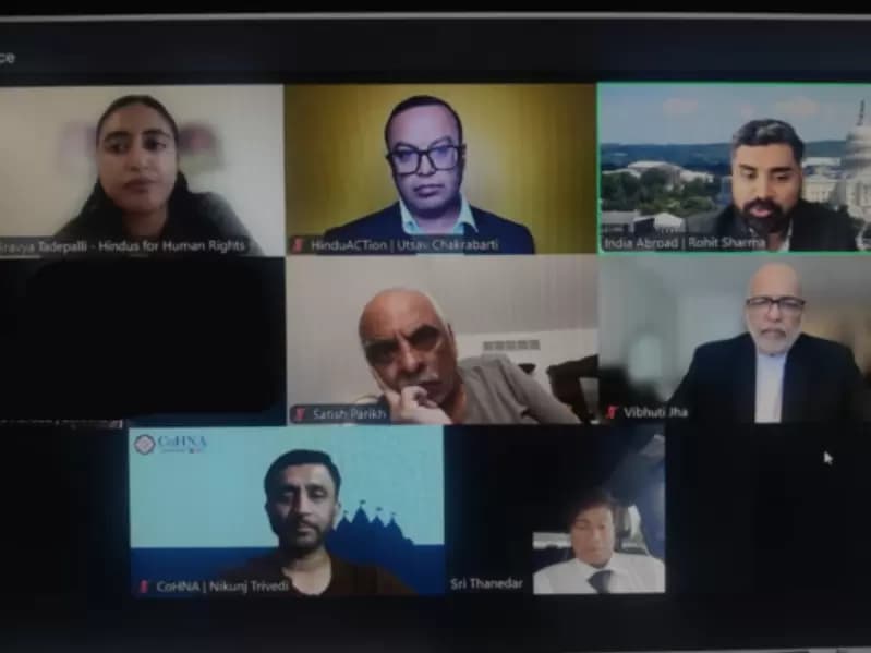 United against violence webinar By India Abroad Dialogue