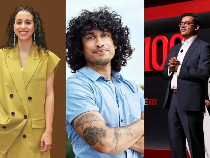 Left - Shreya Murthy ; Middle - Neil Vora ; Right - Shantanu Agarwal