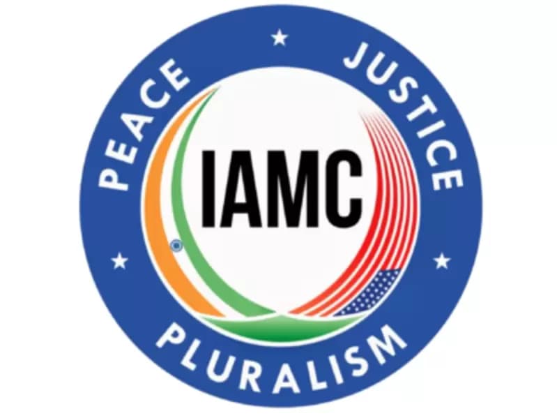 इंडियन अमेरिकन मुस्लिम काउंसिल का लोगो।