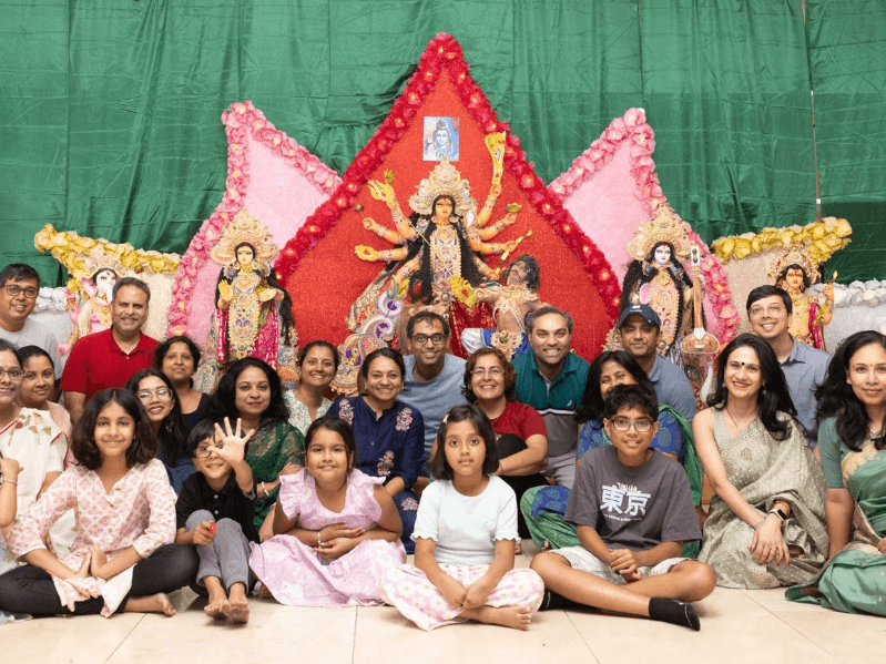 ઓરિસ્સા ક્લચર સેન્ટર ખાતે આયોજિત દુર્ગા પૂજો
