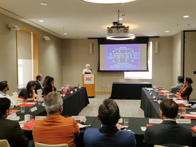 Mental health roundtable held by Rishihood University at MIT