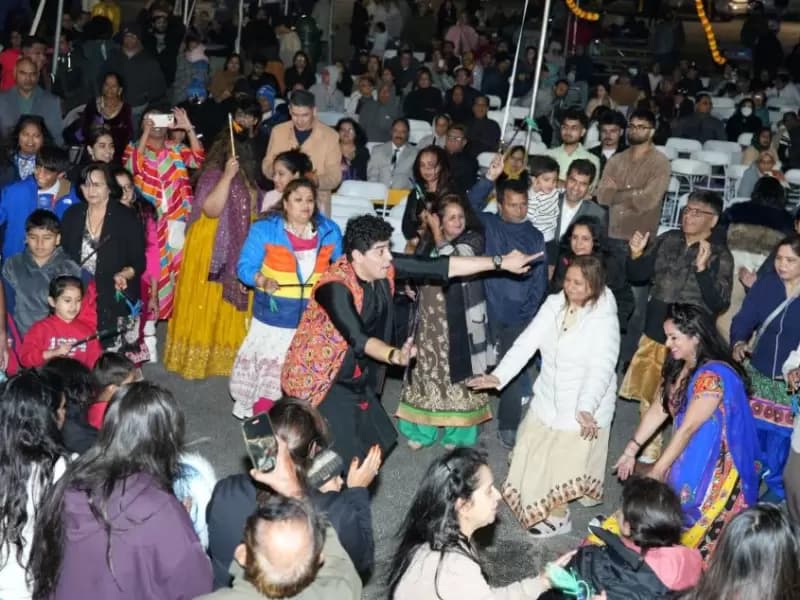 An estimated 5,000 people visited the celebration throughout the day, as per the organizers