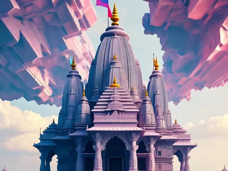 सनातन संसद एआई तस्वीर।
