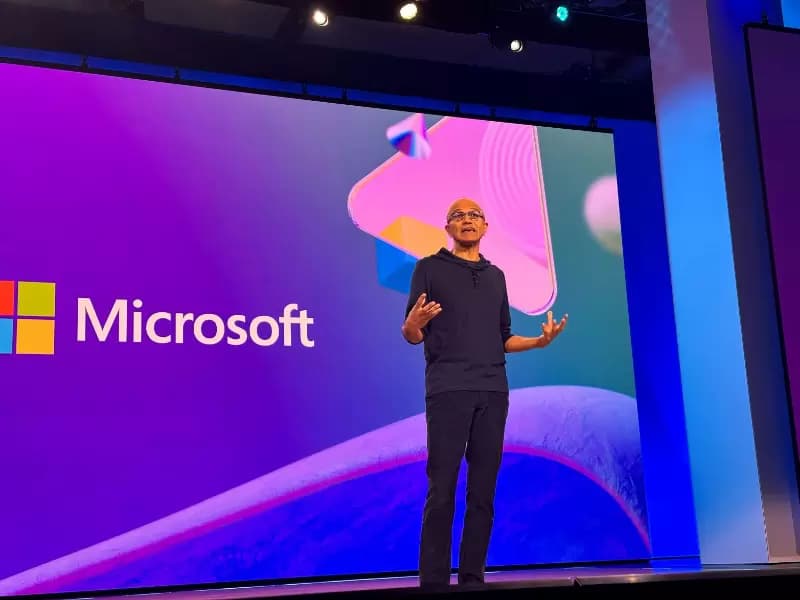 Microsoft Chief Executive Satya Nadella speaks at the company's annual developer conference in Seattle, Washington, U.S., May 21, 2024.