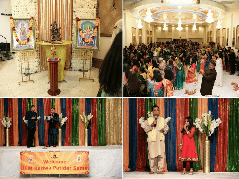 कडवा पाटीदार समाज ने दिवाली मनाई।