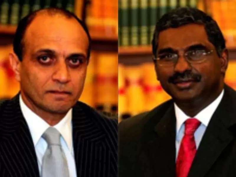जज मोहम्मद नवसा और जज विस्वनाथन पोन्नन