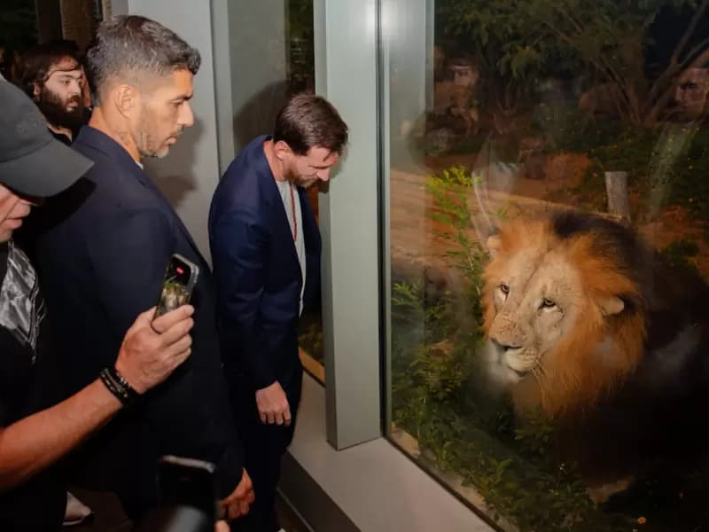 Lionel Messi's visit to Vantara