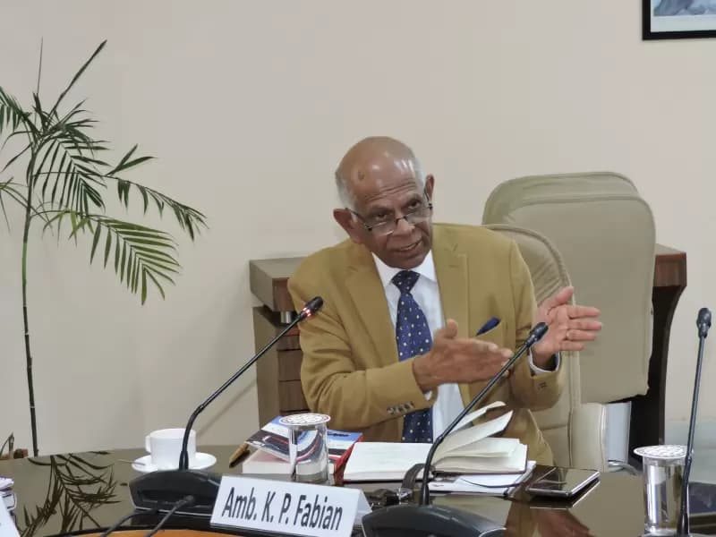 पूर्व राजनयिक केपी फैबियन
