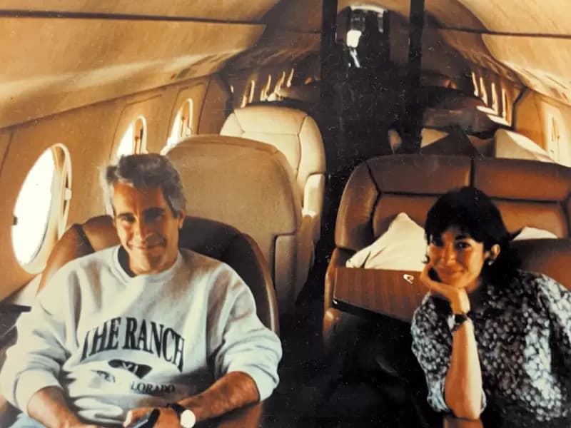 Ghislaine Maxwell and Jeffrey Epstein 