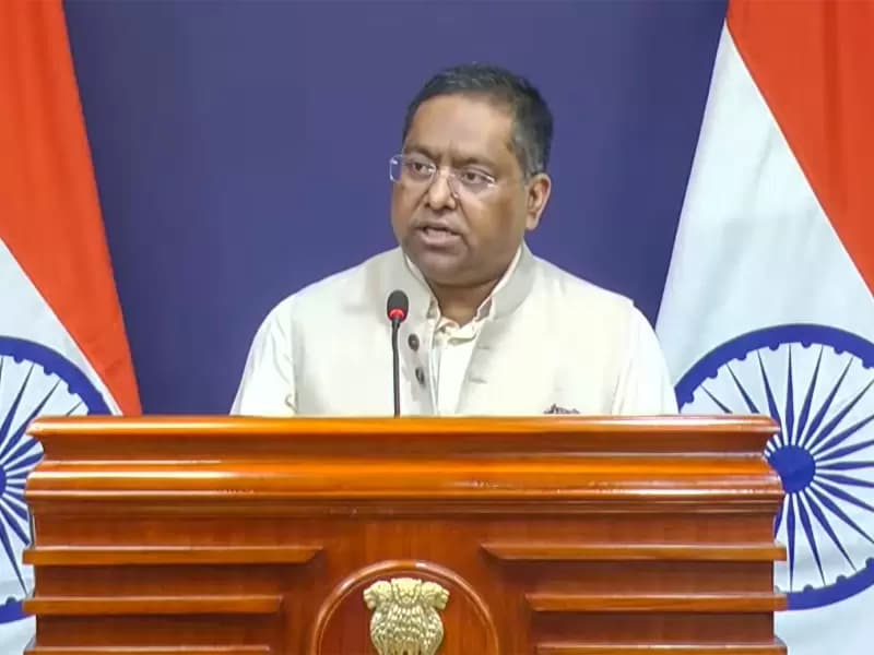  भारत के विदेश मंत्रालय (MEA) के आधिकारिक प्रवक्ता रणधीर जायसवाल