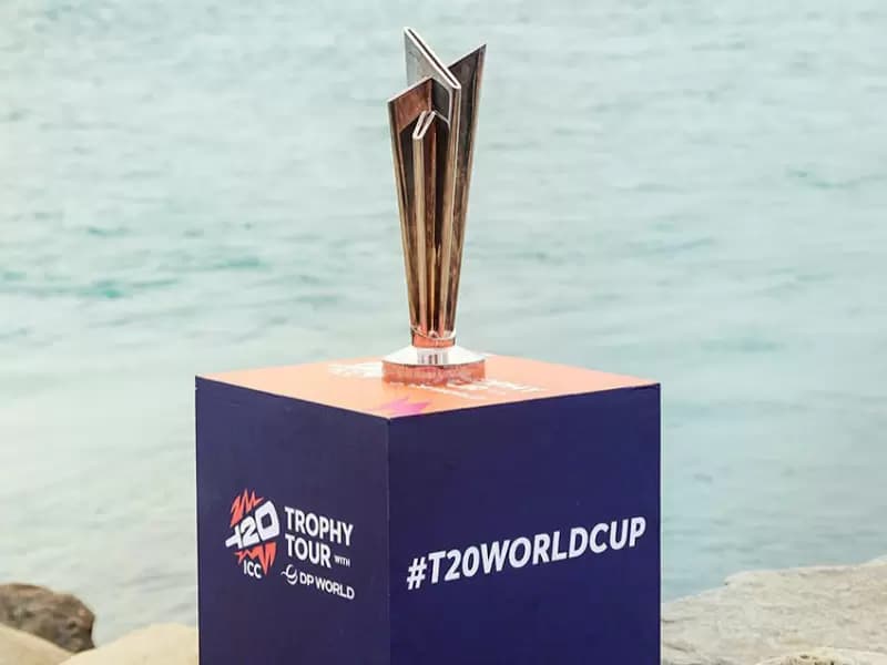 T20 world cup trophy