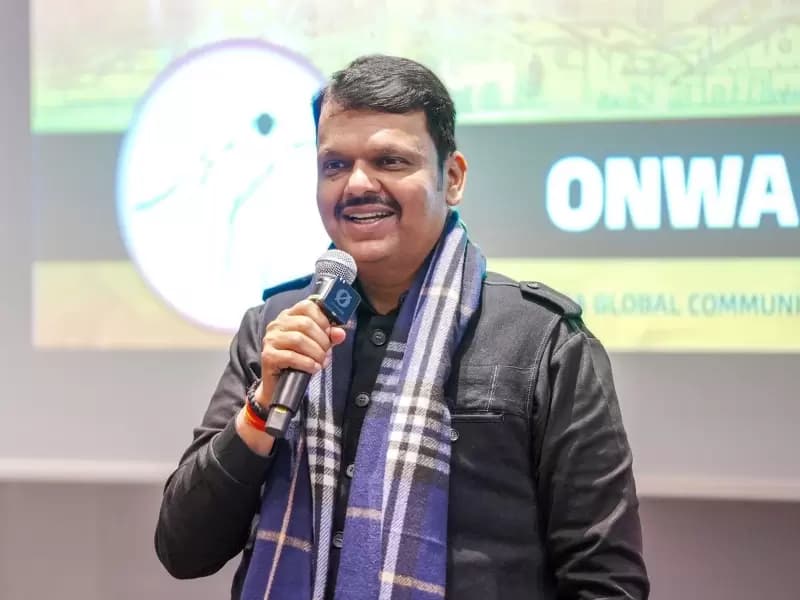 महाराष्ट्र के मुख्यमंत्री देवेंद्र फडणवीस