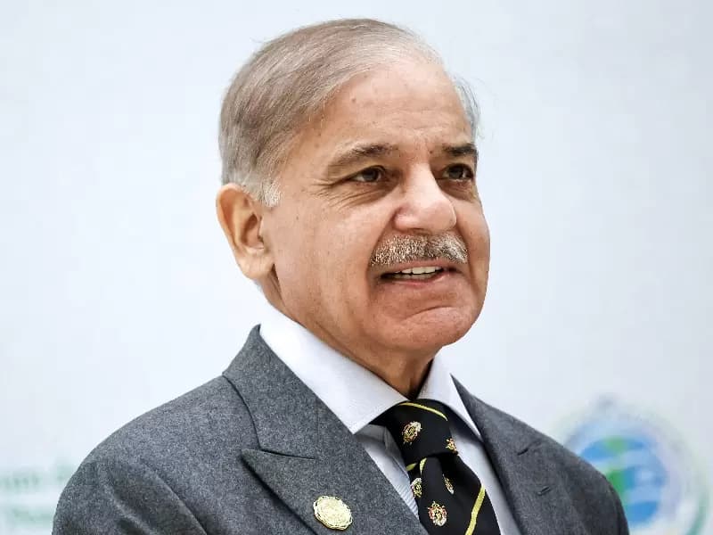 पाकिस्तान के प्रधानमंत्री शहबाज शरीफ।