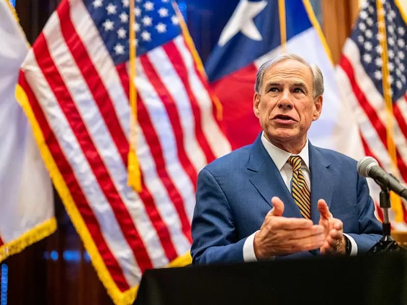 Texas Gov. Greg Abbott. 