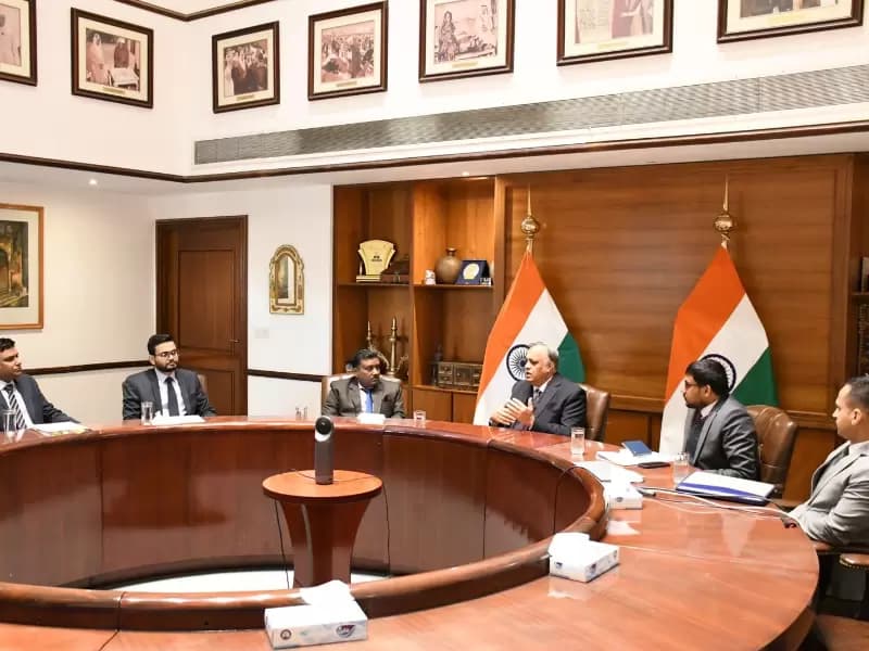 भारत और सऊदी अरब के प्रतिनिधि