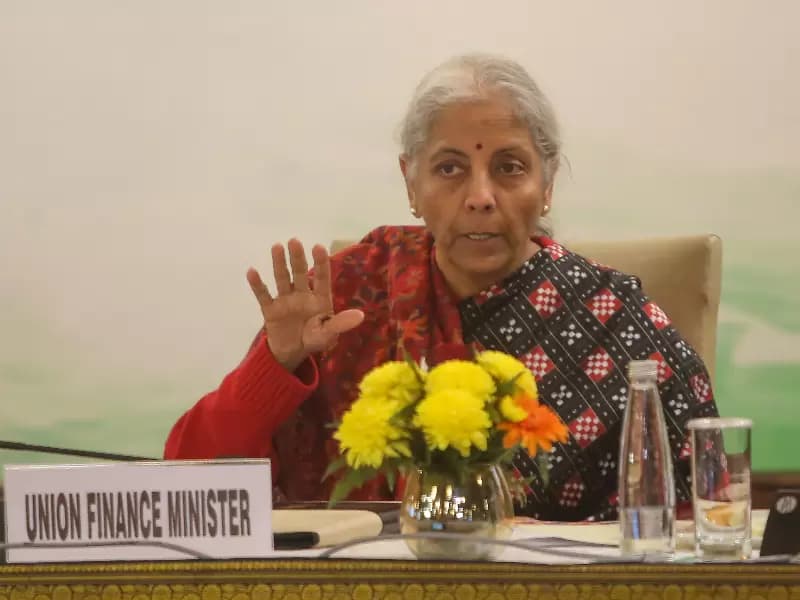 ભારતના નાણાં મંત્રી નિર્મલા સીતારમણ