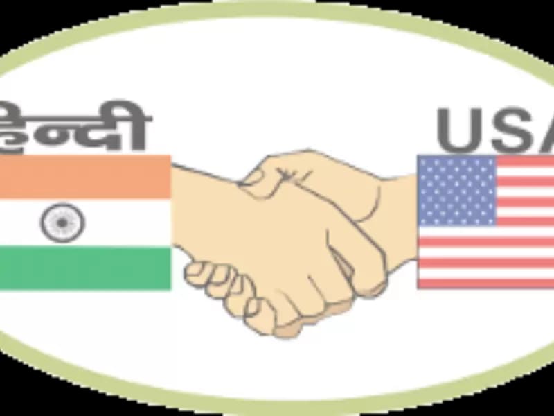 हिंदी-यूएसए का लोगो...