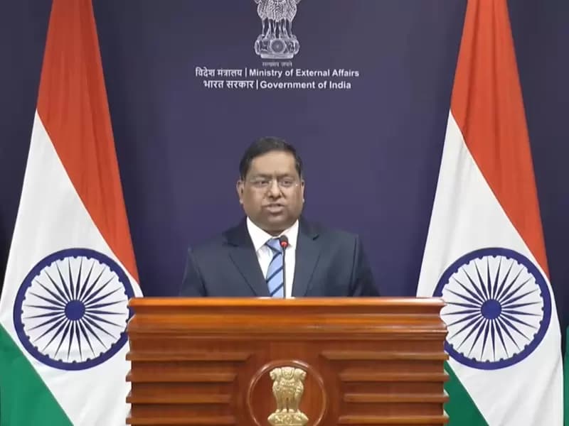 MEA Spokesperson Randhir Jaiswal