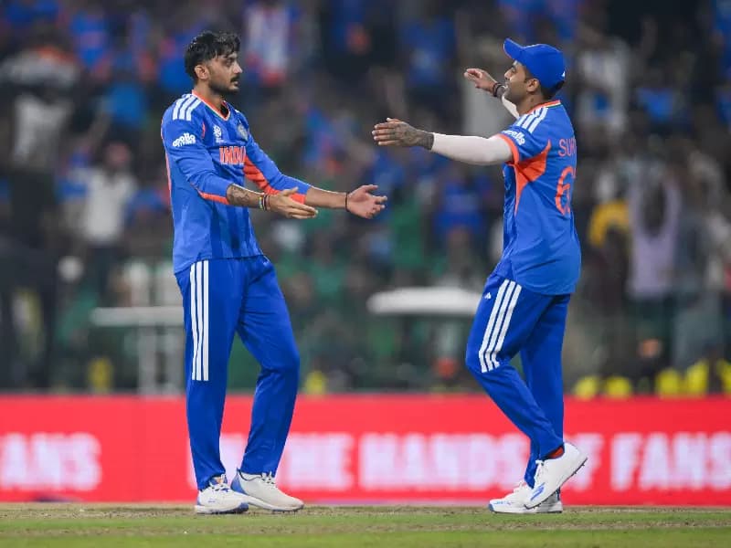 T20 વર્લ્ડ કપમાં ભારતીય ટીમના કેપ્ટન સૂર્યકુમાર યાદવ અને અક્ષર પટેલ