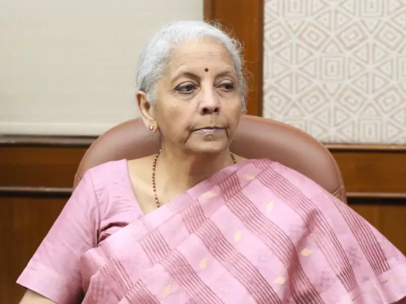 ભારતના નાણામંત્રી નિર્મલા સીતારમણ 